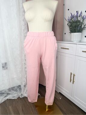 Aerie CLUB PINK JET SETTER Jogger Pants BIN#9